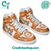 Texas Longhorns Go Horns Air Jordan 1 Sneaker - demo10
