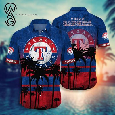 Texas Rangers Baseball Team Combo Hawaiian Shirt And Shorts - Hot Sale 2025