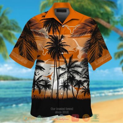 Texas Longhorns Tropical Hawaiian Shirt And Shorts - Hot Sale 2025
