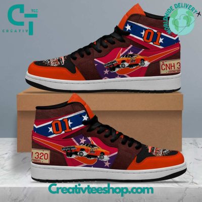 The Dukes of Hazzard No 01 Air Jordan 1 Sneaker - soulcals.com