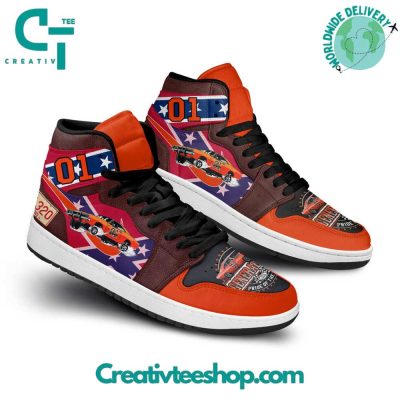 The Dukes of Hazzard No 01 Air Jordan 1 Sneaker - soulcals.com