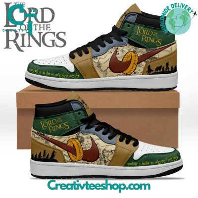 The Lord of the Rings Air Jordan 1 Sneaker - soulcals.com