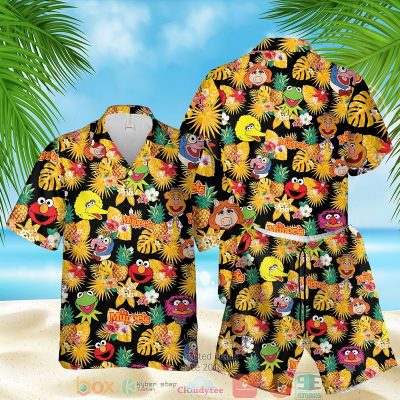 The Muppets Pineapple Hawaiian Shirt, Shorts - Hot Sale 2025