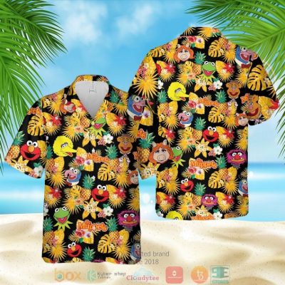 The Muppets Pineapple Hawaiian Shirt, Shorts - Hot Sale 2025
