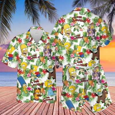 The Simpsons Characters Hawaiian Shirt, Short - Hot Sale 2025