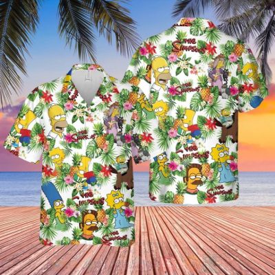The Simpsons Characters Hawaiian Shirt, Short - Hot Sale 2025