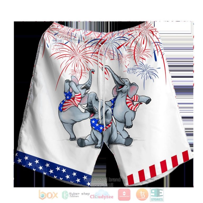 Three Elephant Independence Is Coming Hawaiian Shirt, Shorts - Hot Sale 2025