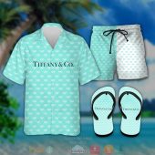 Tiffany N Co Cyan Hawaiian Shirt And Short - Hot Sale 2025