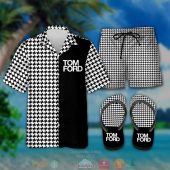 Tom Ford Hawaiian Shirt And Short - Hot Sale 2025