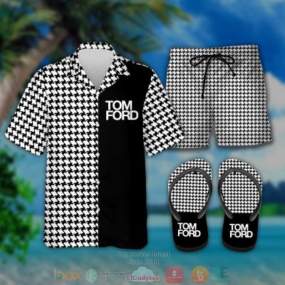 Tom Ford Hawaiian Shirt And Short - Hot Sale 2025