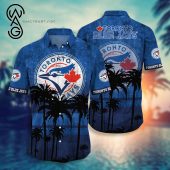 Toronto Blue Jays Baseball Team Combo Hawaiian Shirt And Shorts - Hot Sale 2025