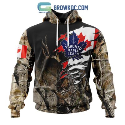 Toronto Maple Leafs NHL Special Camo Realtree Hunting Personalized Hoodie T Shirt