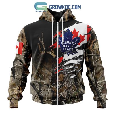 Toronto Maple Leafs NHL Special Camo Realtree Hunting Personalized Hoodie T Shirt