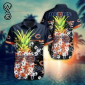 Tropical Pineapple Chicago Bears Combo Hawaiian Shirt And Shorts - Hot Sale 2025