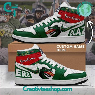 UAB Blazers Basketball Champions Air Jordan 1 Sneaker - soulcals.com