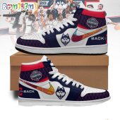 UConn Huskies 2024 NCAA Men's Basketball National Champions Air Jordan 1 Shoes