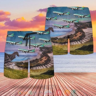 Uk Airlines Aer Lingus Airbus A320-200 Hawaiian Shirt, Shorts - Hot Sale 2025