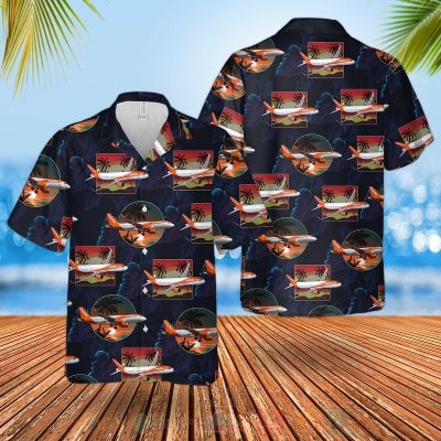 Uk Airlines Easyjet Airbus A320Neo Hawaiian Shirt, Short - Hot Sale 2025