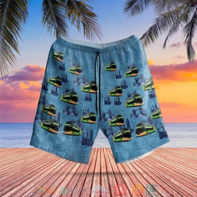 Uk Coach Flixbus Hawaiian Shirt, Short - Hot Sale 2025