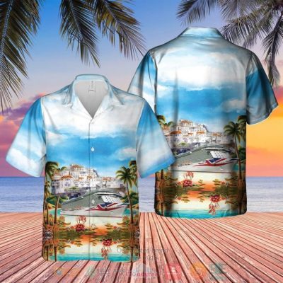 Uk P&O Cruises Mv Britannia Hawaiian Shirt, Shorts - Hot Sale 2025