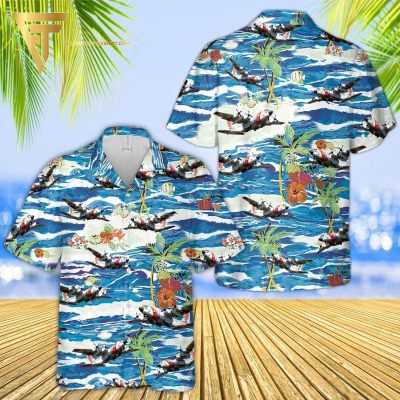 Us Coast Guard Hc-130 Hercules All Over Print Hawaiian Shirts And Beach Shorts - Hot Sale 2025