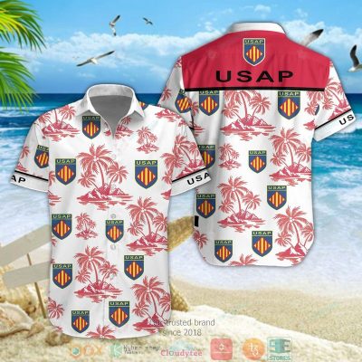 Usa Perpignan Hawaiian Shirt, Short - Hot Sale 2025