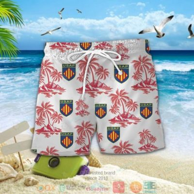 Usa Perpignan Hawaiian Shirt, Short - Hot Sale 2025