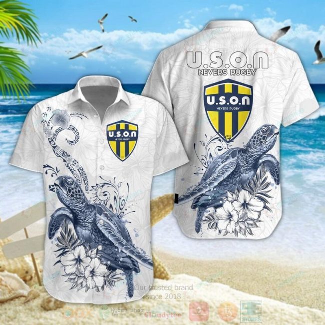 Uson Nevers Turtle Hawaiian Shirt, Short - Hot Sale 2025