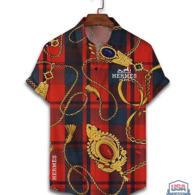 Hermes Hawaiian Shirt Beach Short 06 - Hot Sale 2025