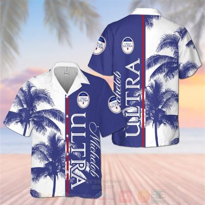 Ultra Michelob Coconut Hawaiian Shirt, Short - Hot Sale 2025