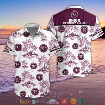 Union Bordeaux Begles Hawaiian Shirt, Beach Short - Hot Sale 2025