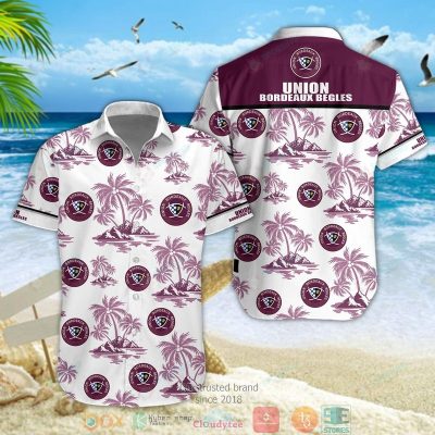Union Bordeaux Begles Hawaiian Shirt, Short - Hot Sale 2025