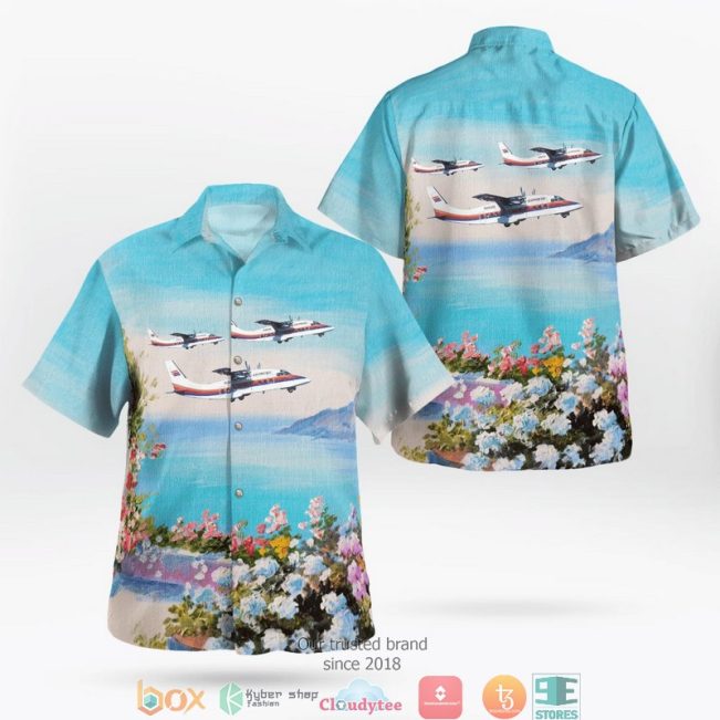 United Express Westair Commuter Airlines Short 360-300 Hawaiian Shirt - Hot Sale 2025