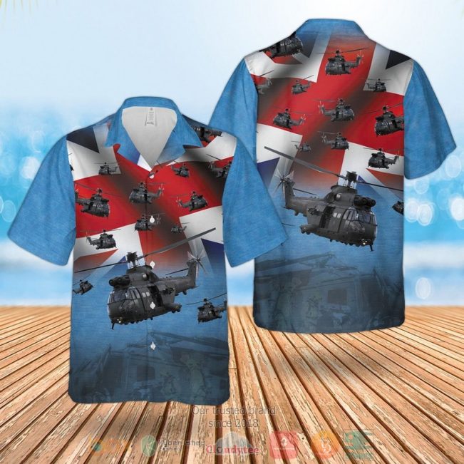 United Kingdom Flag Raf The Puma Hc Mk2 Hawaiian Shirt, Shorts - Hot Sale 2025