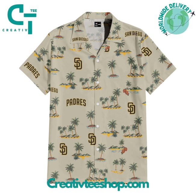 San Diego Padres Coastal Odyssey Hawaiian Set - Teesmith