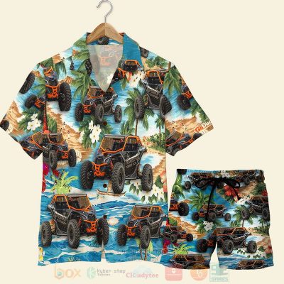 Utv Coconut Tree Hawaiian Shirt, Short - Hot Sale 2025