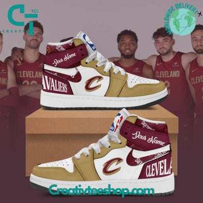 NBA Cleveland Cavaliers Air Jordan 1 Sneakers - soulcals.com