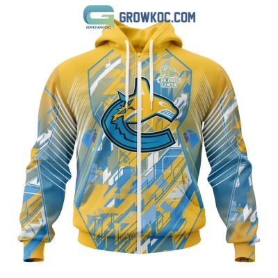 Vancouver Canucks NHL Fearless Against Childhood Cancers Hoodie T Shirt