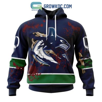 Vancouver Canucks NHL Special Design Jersey With Your Ribs For Halloween Hoodie T Shirt