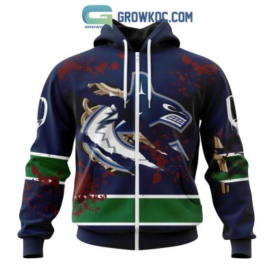 Vancouver Canucks NHL Special Design Jersey With Your Ribs For Halloween Hoodie T Shirt
