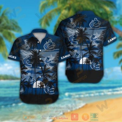 Vancouver Canucks Hawaiian Shirt And Shorts - Hot Sale 2025