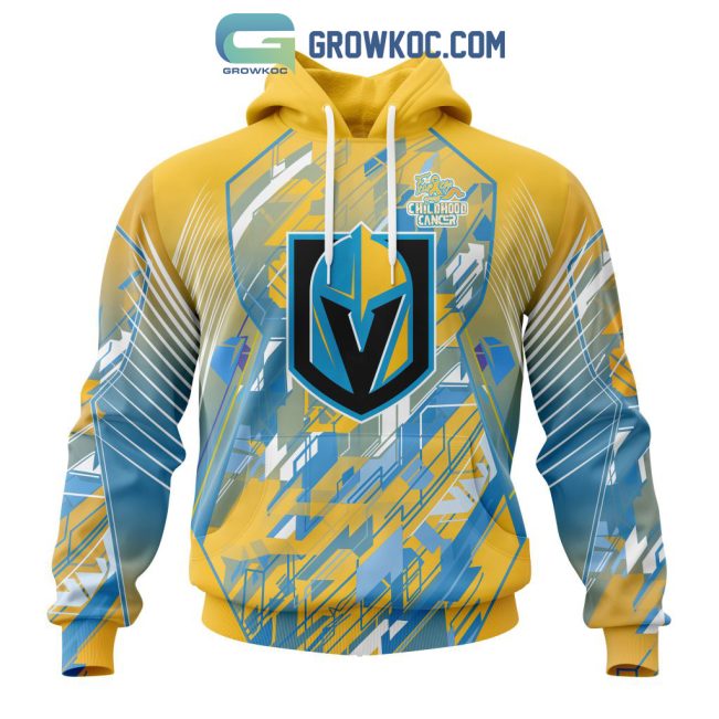 Vegas Golden Knights NHL Fearless Against Childhood Cancers Hoodie T Shirt