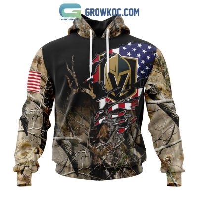 Vegas Golden Knights NHL Special Camo Realtree Hunting Personalized Hoodie T Shirt
