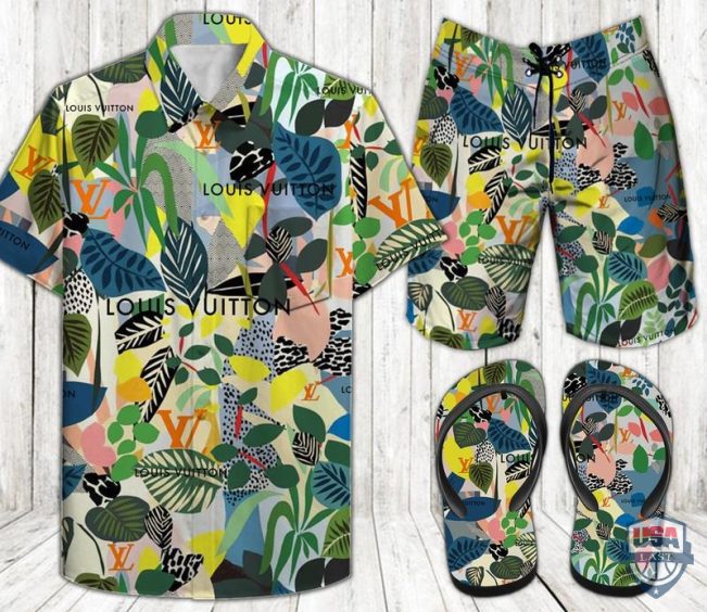 Louis Vuitton Combo Hawaiian Shirt And Short 32 - Hot Sale 2025