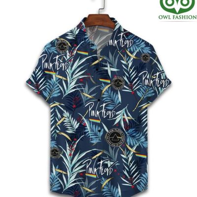 PINK FLOYD leaves tropocaical FLIP FLOPS AND COMBO HAWAII SHIRT SHORTS