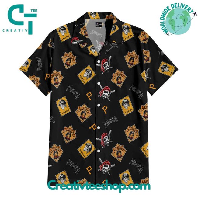 Pittsburgh Pirates Vintage Hawaiian Set - Teesmith