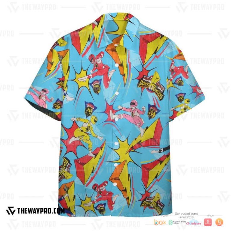 Vintage Mighty Morphin Power Rangers Hawaiian Shirt, Short - Hot Sale 2025 Vintage Mighty Morphin Power Rangers Hawaiian Shirt, Short - Hot Sale 2025