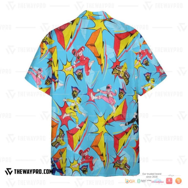 Vintage Mighty Morphin Power Rangers Hawaiian Shirt, Short - Hot Sale 2025 Vintage Mighty Morphin Power Rangers Hawaiian Shirt, Short - Hot Sale 2025