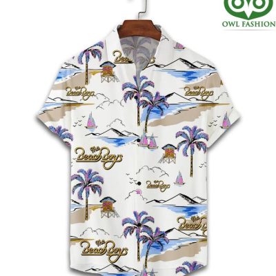 THE BEACH BOYS boat and coconut FLIP FLOPS AND COMBO HAWAII SHIRT SHORTS