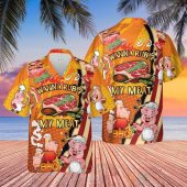 Wanna Rub My Meat Funny Barbecue Hawaiian Shirt Short.jpg - demo10